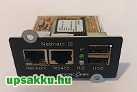 MUST WEB/SNMP kártya EH5500 H1K és H3K készülékekhez (Netmate III Mini RC92111)